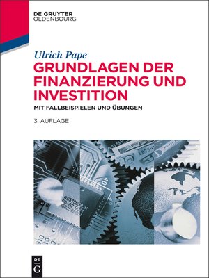 cover image of Grundlagen der Finanzierung und Investition